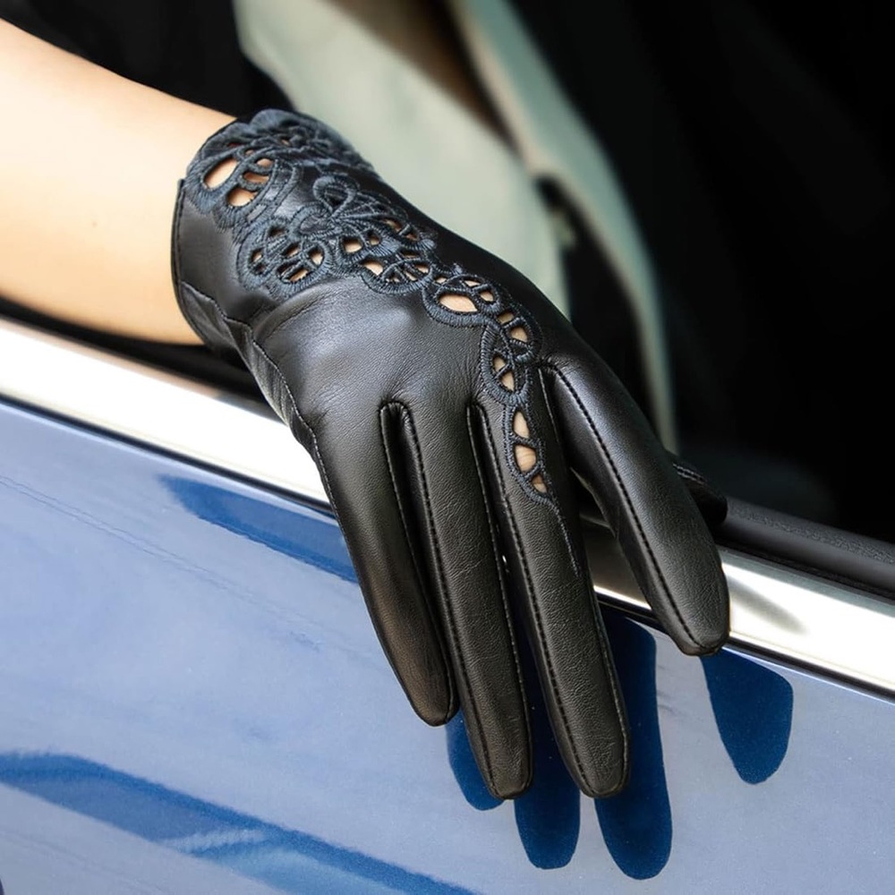 FIORETTO | Women’s Genuine Leather Gloves size S NWT